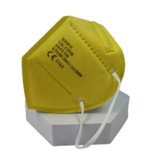 China FFP2 Disposable Respirator Mask Multi Layer Protection 4 Ply Dust Mask CE factory