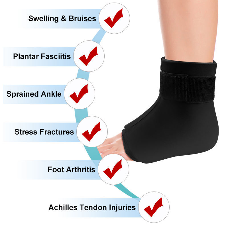 China One-piece Velcro Ankle Brace factory