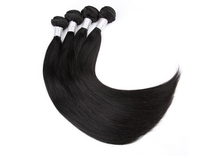 Raw Peruvian Human Hair Extension , No Chemical Cheap Hair Extension