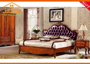 China antique high end built in retro cheap contemporary quality mahogany bassett rattan bedroom furniture set for dresser bed factory