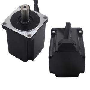 China Over Voltage Protection 60mm 400W 48V DC AGV Servo Motor With Encoder factory