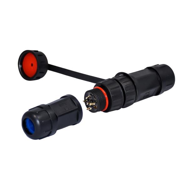 5pins Waterproof Cable Connector M19 600V 20A IP67 Ebike Electrical Connectors