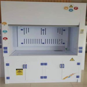 220V Voltage Fume Hood with Scrubber Tank Services and LED Lighting