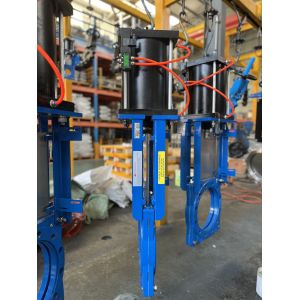 Double Acting Slurry Gate Valve for Ductile Iron Construction