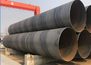 China Mill Test Certificate SSAW Welded Steel Pipe API 5L ASTM A252 A53 EN10219 factory