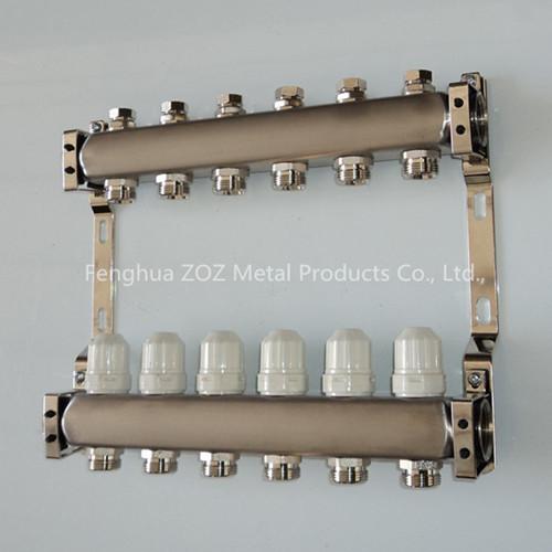 Stainless steel Manifold for Radiant Heating and Water Separators