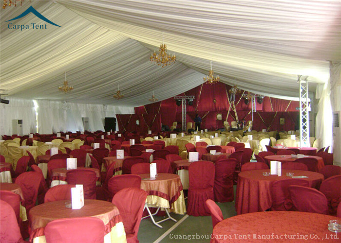 European Linings Clearspan Structure Double Coated PVC Over 200 People