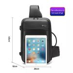 20L Smart LED Backpack Sling Chest Bag With LED Screen Display