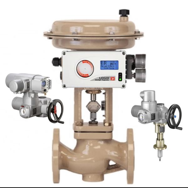 Flowserve Logix 520MD Pressure Control Positioner and valve Actuator For