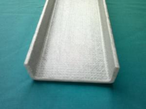 China Glass Fiber Reinforced Plastic Pultruded FRP C Channels Composite Profiles factory