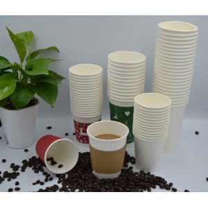 China Disposable Paper Cup, Insulated Hot Cup, Coffee Cup, Tea Cup - 8 oz-12oz-16oz on sale
