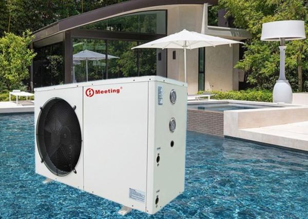 MD30D 12KW Swimming Pool Heat Pump For Family Anti Corrosion Outdoor Endless Spa