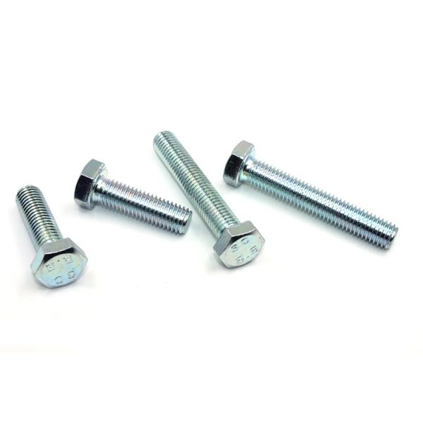 ISO9001 2015 Certified 8.8 10.9 Grade Galvanized Hexagon Hex Head Bolt