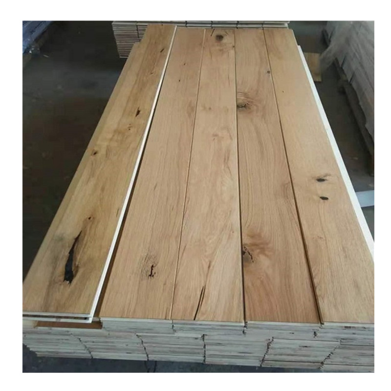 Ordinary E1 Natural Oak Engineered Wood Flooring Environmental Protection