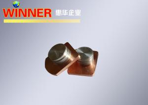 China High Efficiency Aluminium Copper Pole , Battery Positive Pole Good Heat Dissipation Ability factory