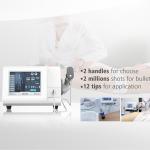 Blue White Air Pressure Therapy Machine No Anesthetic Convenient Operation