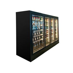 Remote Compressor Auto Defrosting Multi Deck Soft Drink Display Chiller For