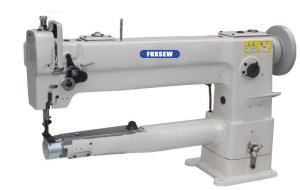 China Long Arm Cylinder Bed Compound Feed Walking Foot Heavy Duty Leather Sewing Machine factory