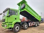 SHACMAN H3000 Tipper Truck 8x4 380Hp EuroV Green