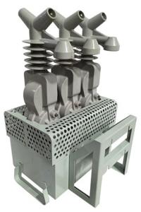 China 24KV Primary Cable 3CT 3VT Pole Mounted Metering Box factory