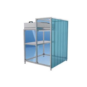 Class 100-100000 Softwall Clean Room With Customized Frame H14 HEPA Filter