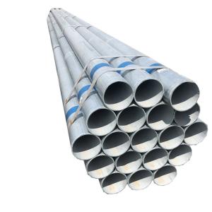 China Welding Punching Hot Dipped Galvanized Tube Pipe ISO SGS Certificate factory