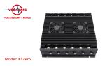WiFi 2.4G GPS LOJACK Mobile Jammer Blocker 12 Bands 93W 80m Shielding