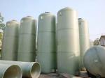 Non Toxic 2.5CBM Green FRP Septic Tank Acid Material Storage Light Weight