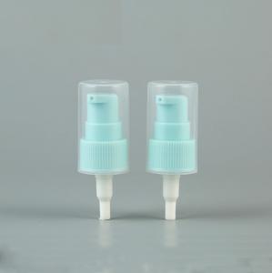 China 18mm 20mm Fine Mist Spray Tops For Disinfectant Solid Blue Ribbed factory