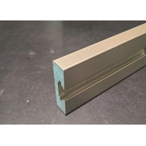 OEM / ODM Aluminium Edge Profile Modular Kitchen Aluminium Profile Glass