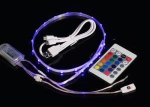 China USB 3.7V Rechargeable Waterproof Led Strip Lights With Remote Control factory
