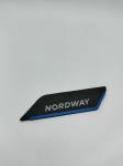 Viscose Eco Friendly Logo Stickers , Nordway Pvc Adhesive Sticker