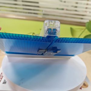 Honeycomb U-lock Polycarbonate Sheet - Lightweight Impact-Resistant Roofing