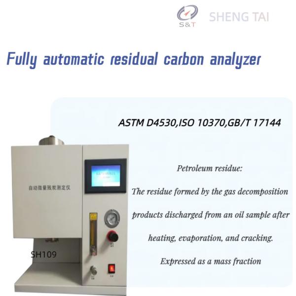 Automatic Temperature Control Micro Method Automatic Carbon Residue Tester For Testing