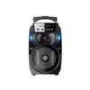 China 8 inch 15inch karaoke ibastek portable trolley speaker with battery and wheels factory