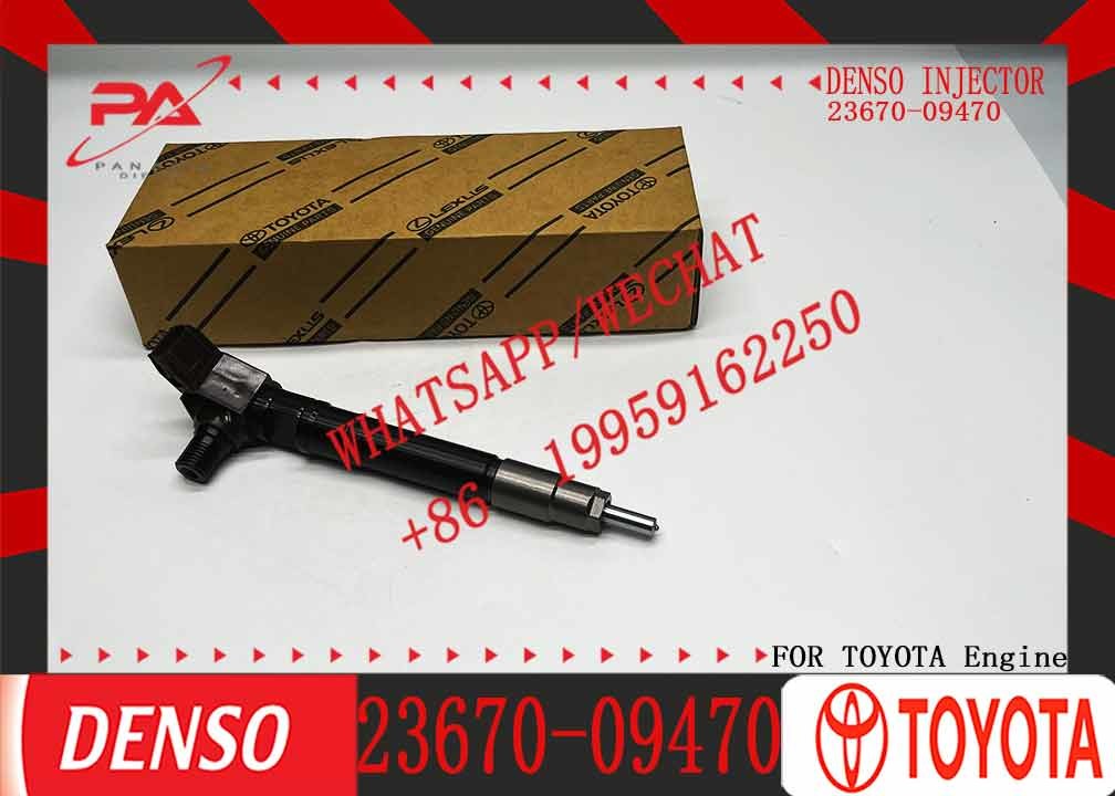 New Common Rail Fuel Injector 23670-0E060 23670-09470 23670-09460 23670-08020 295700-0550 23670-0E070 for Denso 1GD-FTV