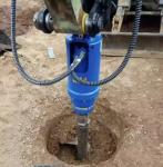 Epicyclic Gearbox Hydraulic Earth Auger AP3500 High Torque And Longevity 1374