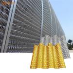Weather Resistance Corrugated Aluminum Wall Panels Architectural Metal Tiles For
