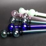Honeybird Handmade Glass Smoking Pipe With Colors Recycler Oil Rigs Glass
