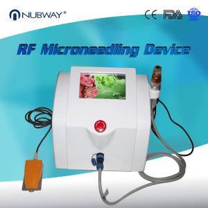 China Nubway Wrinkle Scars Removal Fractional RF Microneedling Skin Rejuvenation Machine factory