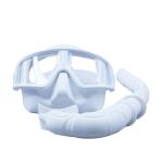 Low Volume Scuba Diving Equipment Set with Silicone Snorkel Mouthpiece Diving