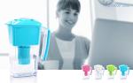 2.5 LAntioxidant Water Filter Pitcher /Alkaline Pitcher Water Well Blue