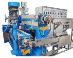 Tandem Line Indonesia Customer Wire And Cable Extrusion Machine