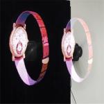 PC Aluminum LED Fan 3D Holographic / 3D Hologram Projector Ith 175 View Angle