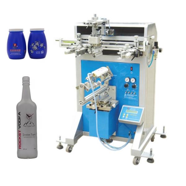Semi-Automatic Screen Printing Machine for Bottle Printing with 960x720x1320mm