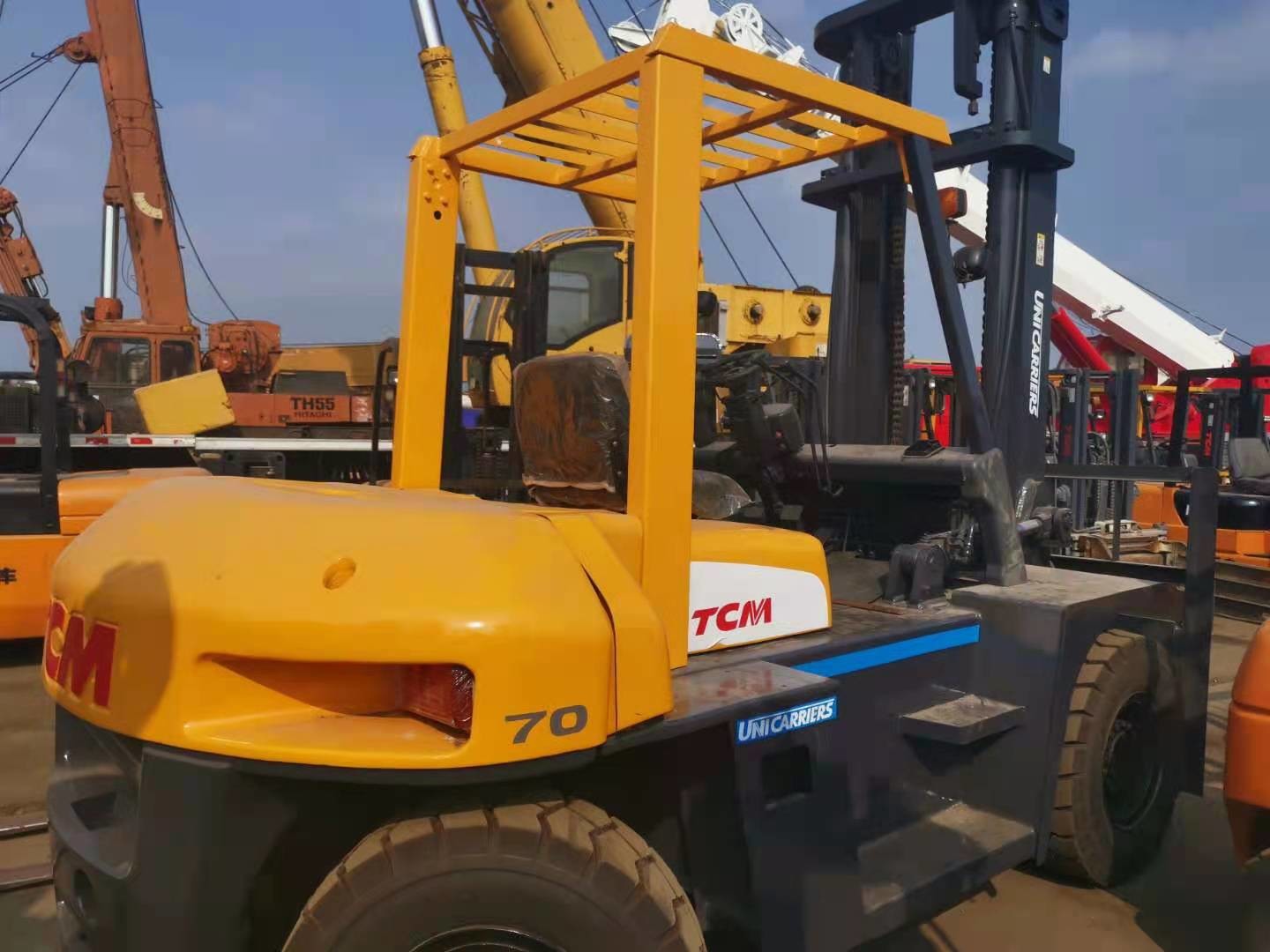 7T TCM FD70Z8 Second Hand Forklift Hydraulic Movement