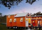 Camping Travel Trailer Integrated Prefabricated Tiny House Prefab Light Steel