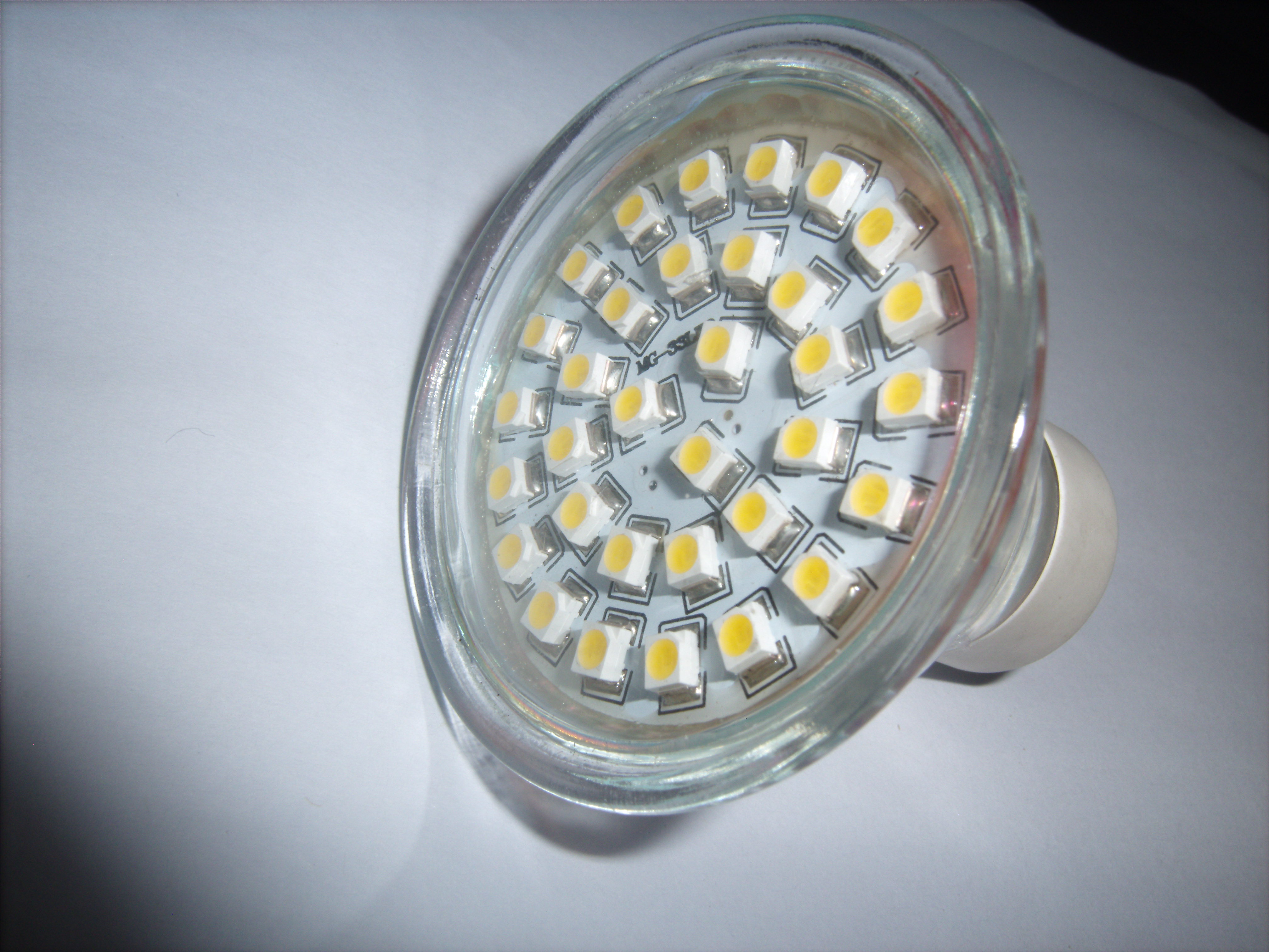 LED spot 2.5w Showcase Spotlight transparent super bright condenser long life household commercial energy saving lamp