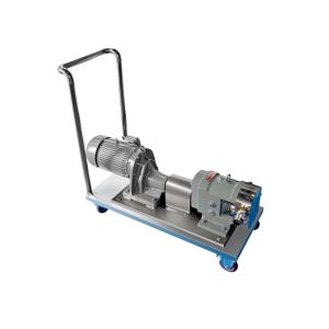 China Cosmetic Plant Stainless Steel Lobe Pump Discharge Rotor Pump on sale