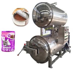 China Fruit Juice Industrial Steam Sterilizer 4400*1600*1900 Mm Canning Retort Machine factory